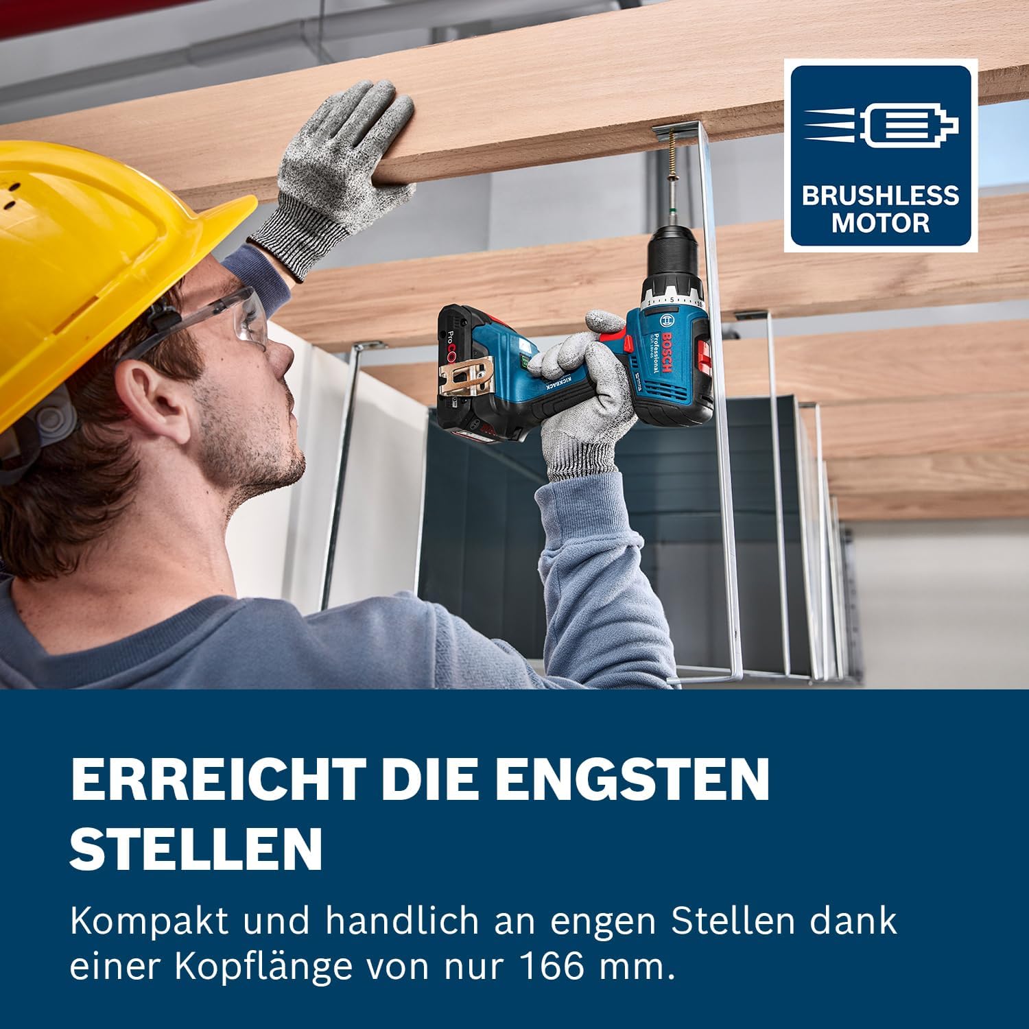 FAQ zum Bosch GSR 18V-65 Akku-Bohrschrauber Bosch GSR 18V-65 Akku-Bohrschrauber im Arbeitseinsatz