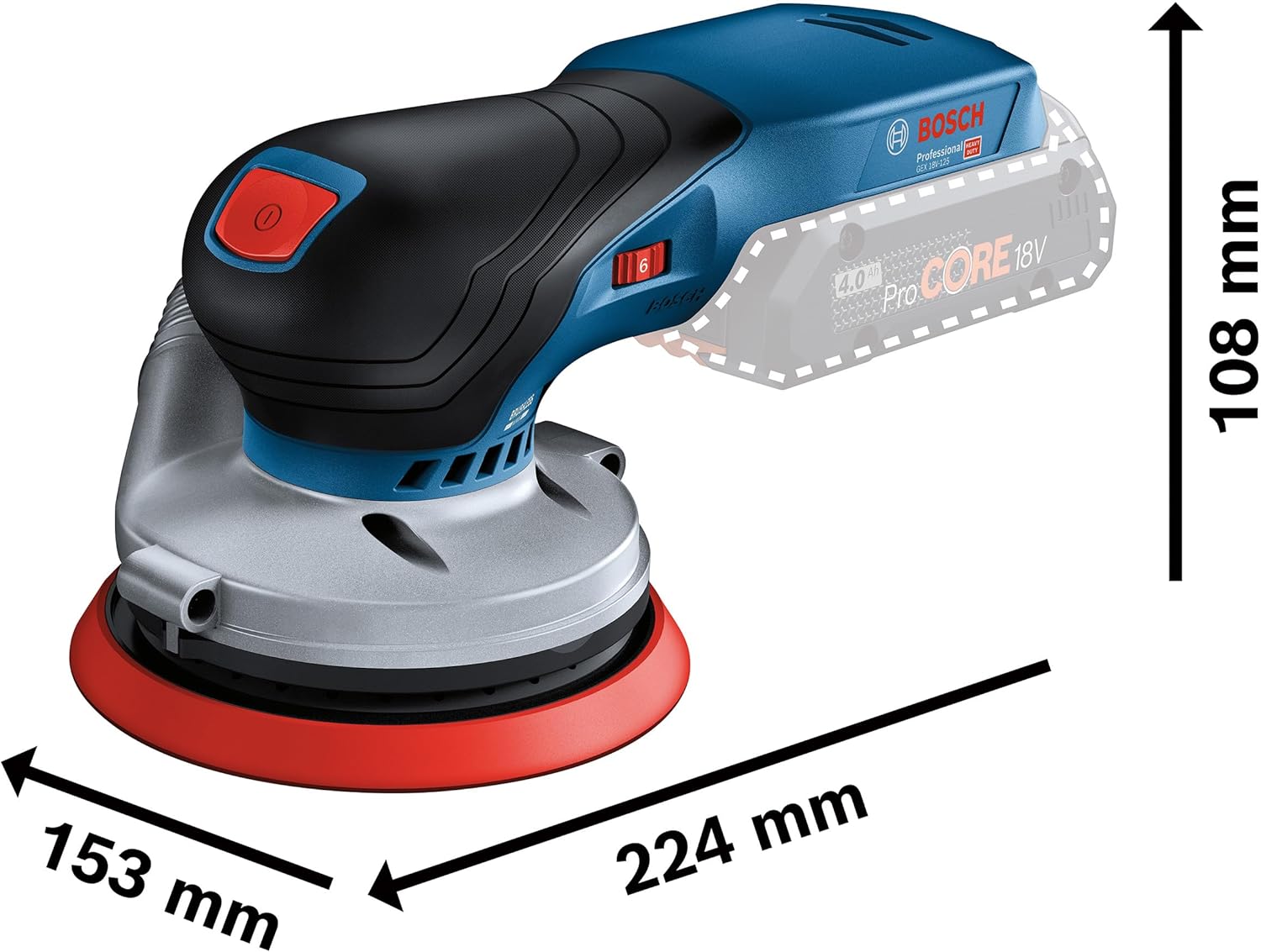Häufig gestellte Fragen zum Bosch GEX 18V-125 Bosch GEX 18V-125 Exzenterschleifer im Einsatz