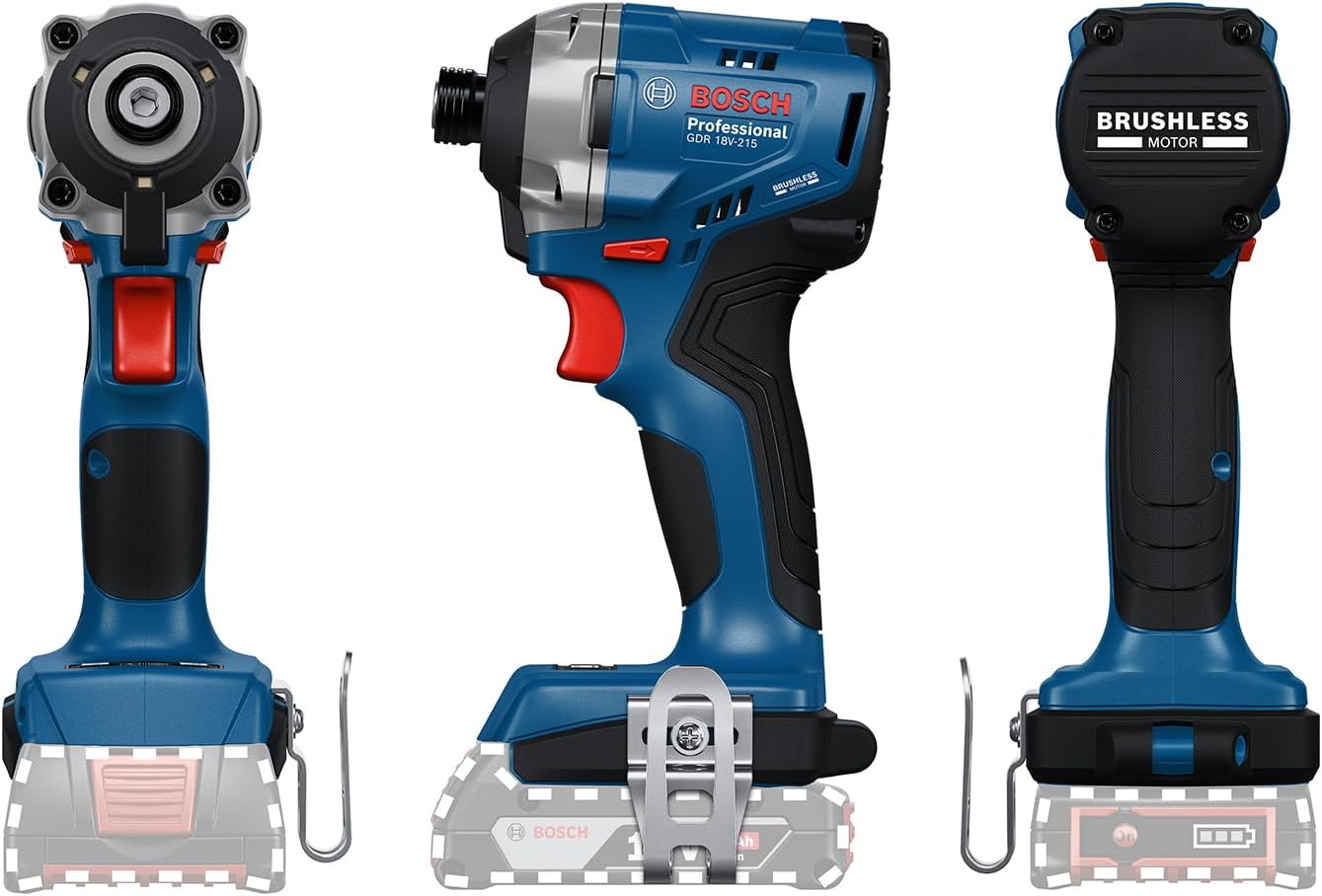 Kompakt und kraftvoll an jeder Stelle Kompakt und kraftvoll an jeder Stelle mit dem Bosch GDR 18V-215