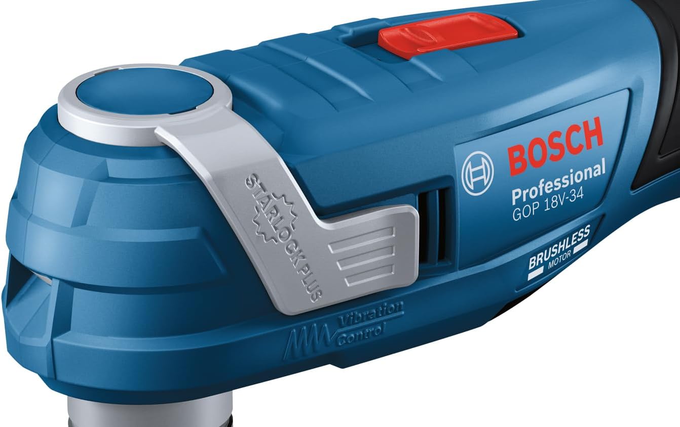 Werkzeugwechsel in Sekunden mit Snap-In Werkzeugwechsel in Sekunden mit dem Bosch GOP 18V-34 Snap-In-System