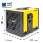 Gewerbe-Kompaktluftentfeuchter TTK Qube inkl. Kondensatpumpe + MID-Dualzähler – Bild 7